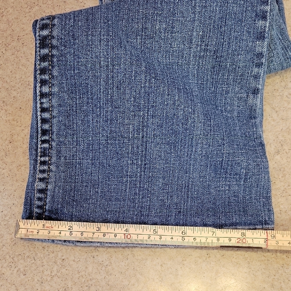 Aeropostale Hailey Skinny Flare Denim Low Rise Jeans Juniors Y2k Size 7/8 - Picture 13 of 15